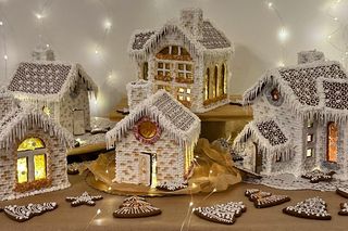 galeria domków wykonanych przez  Katerynę Reshetniak