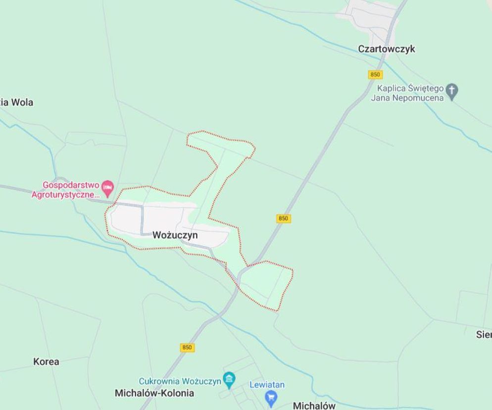 Wożuczyn. Gdzie to jest? Gdzie leży Wożuczyn-Cukrownia? 