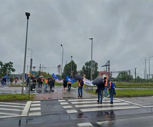 Strajk kolejarzy Bydgoszcz 28.07.25