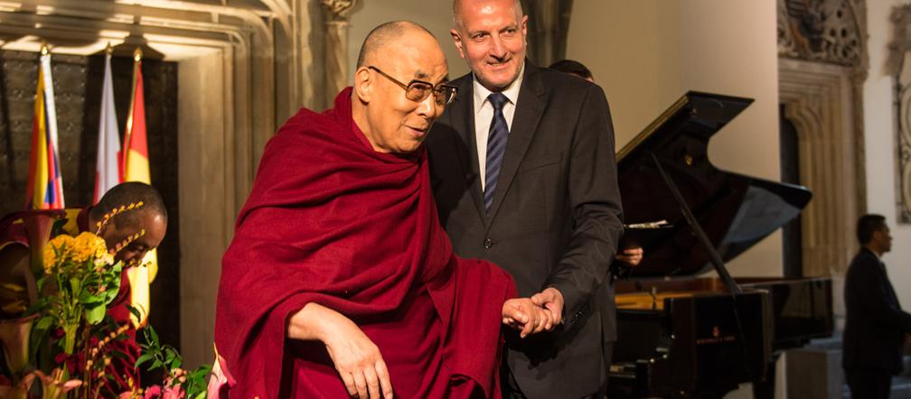 Dalajlama we Wrocławiu