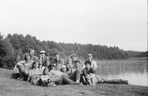 Mazury. Lata 80. Uczniowie II LO w Starachowicach