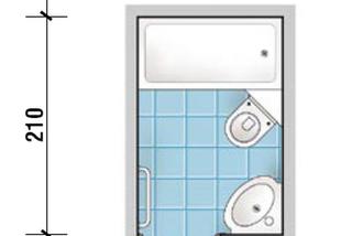 Planowanie przestrzeni małej łazienki - propozycje projektów