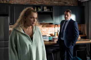 Przyjaciółki 23 sezon odc. 267. Wiktor Jeleński (Paweł Deląg), Patrycja (Joanna Liszowska)