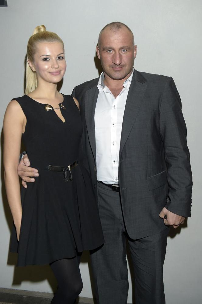 Marcin Najman z żoną Julitą