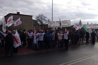 Protest w Imielinie