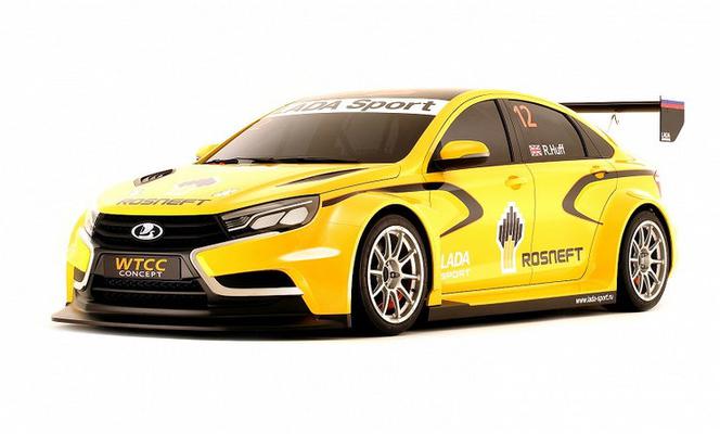 Wyścigowa Łada Vesta WTCC