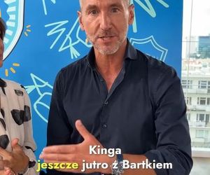 Kinga Rusin i Piotr Kraśko