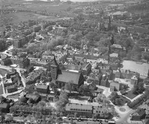 Olsztyn na zdjęciach lotniczych. Zobacz, jak wyglądał ponad 100 lat temu