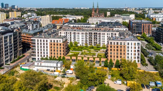 Port Praski w Warszawie z lotu ptaka