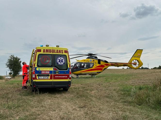 Tragiczny wypadek w miejscowości Obodowo. Nie żyje kobieta, wielu poszkodowanych 