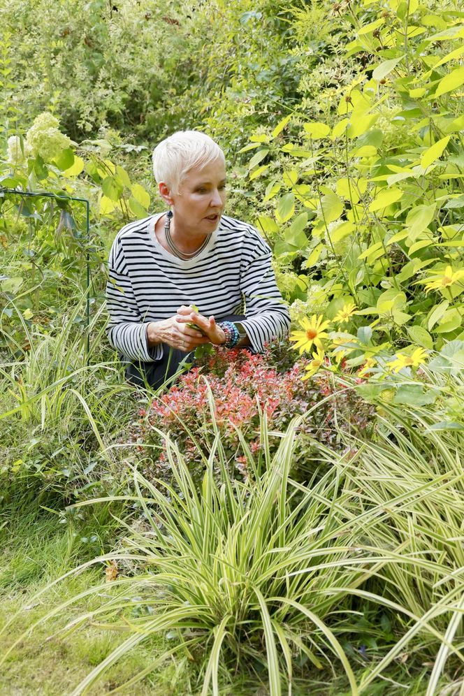 Ewa Telega pokazała ukochane miejsce. Aktorka uwielbia swój ogród