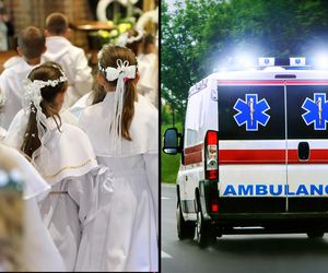 Dramat na przyjęciu komunijnym. 6-letnia dziewczynka trafiła do szpitala