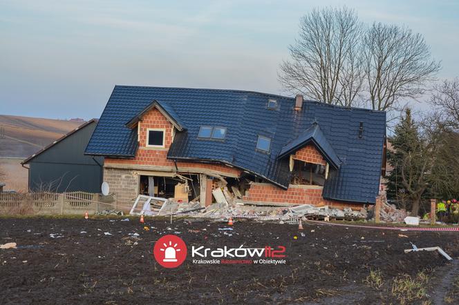WYBUCH GAZU w Żydowie. RUNĄŁ strop domu 