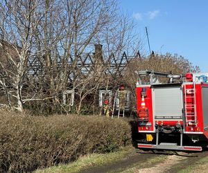 Rodzina z Tarnowa straciła dach nad głową. Ich dom spłonął doszczętnie