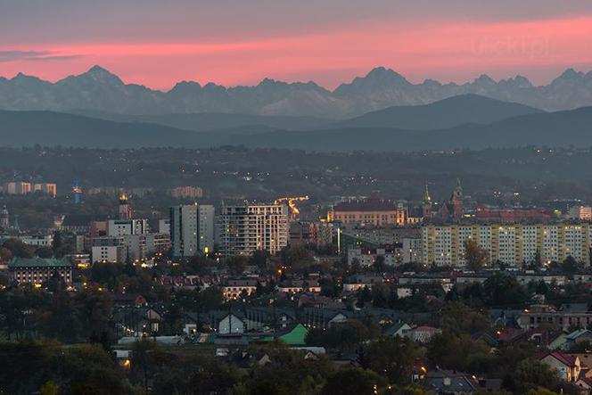 Z Krakowa znów było widać Tatry