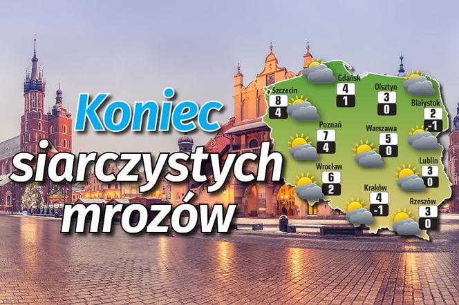 Pogoda Dla Polski - Koniec siarczystych mrozów