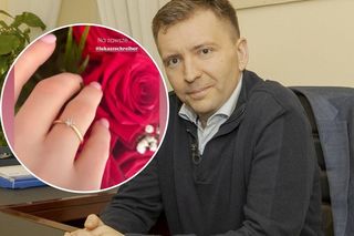 Łukasz Schreiber dopiero się rozwiódł, a już podarował pierścionek zaręczynowy! Wszystkim się pochwalił