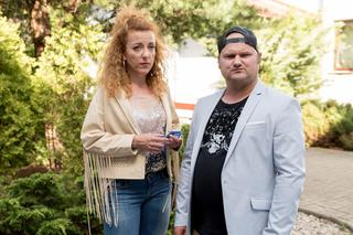 Barwy szczęścia odc. 1964. Żabcia (Hanna Klepacka), Gawron - Ricardo (Sebastian Stankiewicz)