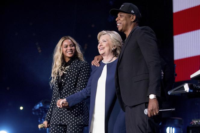 Beyonce i Jay Z wspierają Hillary Clinton