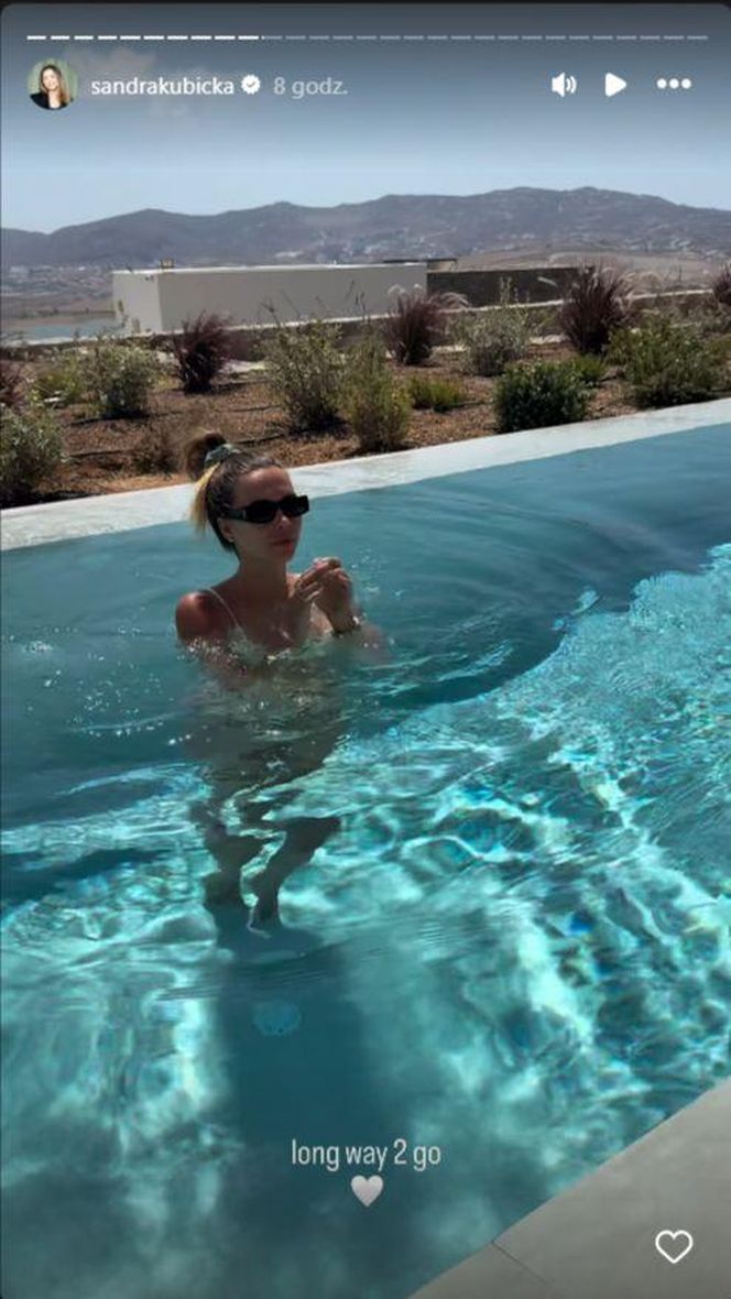Sandra Kubicka wypoczywa na Mykonos