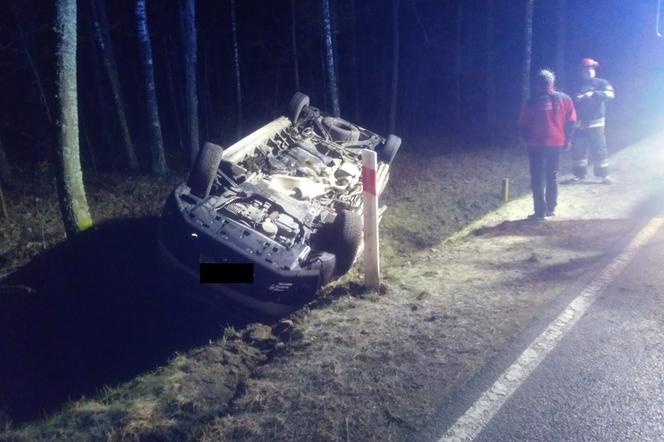 Wypadek na trasie Orzysz - Ełk. To pechowe miejsce kierowców [ZDJĘCIA]