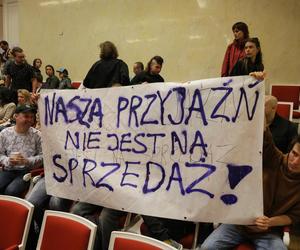 Protest mieszkańców Osiedla Przyjaźń