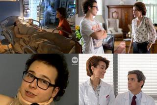 Lekarze 4 sezon. Wypadek syna Elżbiety. Janek (Nicolas Kusiak), Elżbieta (Danuta Stenka)