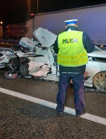 Śmiertelny wypadek na autostradzie A1