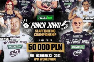 Totalbet Punchdown 5 KARTA WALK. Kto walczy na gali Totalbet Punchdown 5? ZAWODNICY, WALKI, DRABINKA Punchdown 5