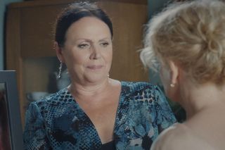 M jak miłość odc. 1836. Marta (Dominika Ostałowska), Marysia (Małgorzata Pieńkowska)