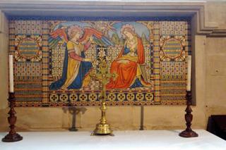 Romańsk-gotycki fresk