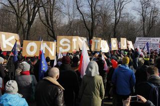 Marsz KOD w Warszawie, 27.02.2016