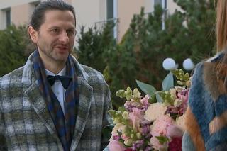 Barwy szczęścia odc. 2687. Klara (Olga Jankowska), Adamski (Jarosław Paczyński)