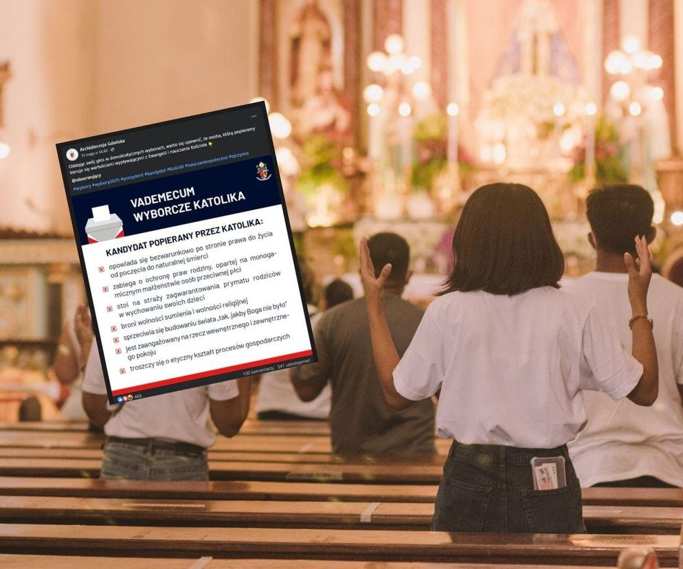 Archidiecezja opublikowała wytyczne dla wyborców. Internauci podzieleni 