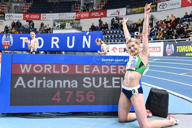 Adrianna Sułek, liderka światowej tabeli 2022 w 5-boju