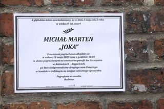 Pogrzeb Michała Joki Martena