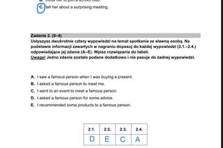 Egzamin ósmoklasisty 2023: JĘZYK ANGIELSKI. Odpowiedzi i arkusze CKE [25.05.2023]