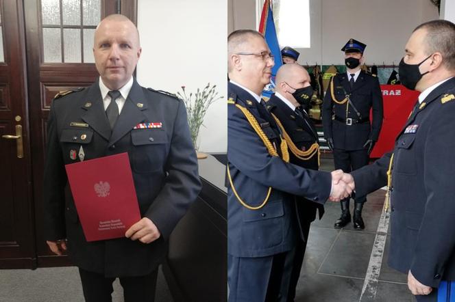 Braniewscy strażacy już oficjalnie  mają nowego komendanta