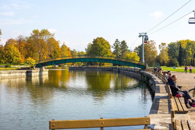 Park Śląski jesienią jest naprawdę piękny