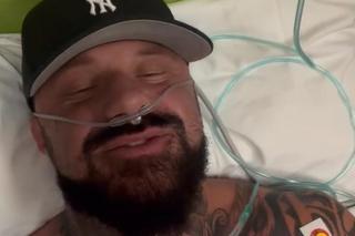 Mateusz Leśniak w szpitalu 