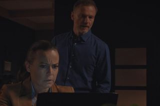 M jak miłość odc. 1885. Magda (Anna Mucha), Andrzej Budzyński (Krystian Wieczorek)