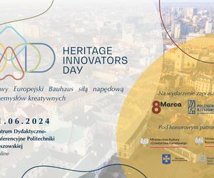 Innowatorzy dziedzictwa. Heritage Innovators Day 2024, 1. edycja