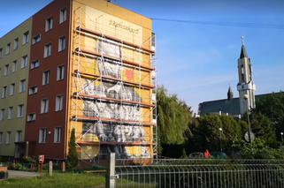 Kolejny mural powstaje w Rzeszowie: Tym razem przy Korczaka [WIDEO]