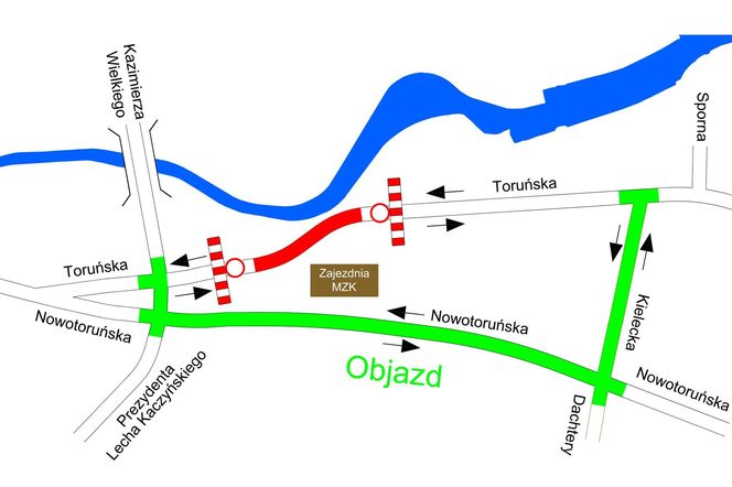 Rusza drugi etap modernizacji ulicy Toruńskiej