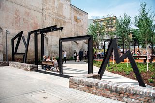 Park kieszonkowy w Bytomiu. Chciałyśmy stworzyć salon miejski, w którym każdy znajdzie dla siebie miejsce, mówią autorki