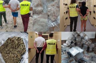 Lubelskie - 7 kg narkotyków i nalot na posesję