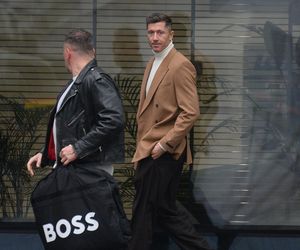 Robert Lewandowski przyleciał na kadrę