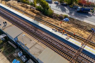 Przebudowa przystanku PKP Ursus Północny w Warszawie