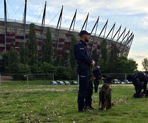 Policyjne zabezpieczenie piłkarskiego finału Pucharu Polski (2.05.2025)