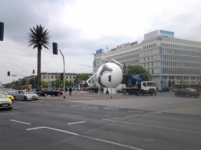 EURO 2012. Warszawa na 2 dni przed meczem otwarcia